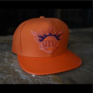 Phoenix Suns adidas Originals Classic Flat Brim Fitted Hat